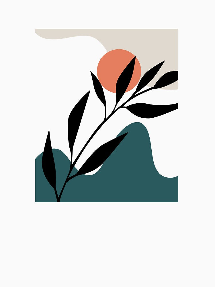minimalist nature art by zeeminimal