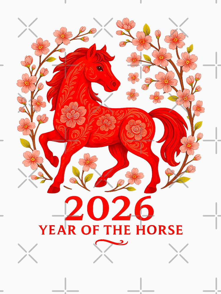 2026 Year Of The Horse by MerchDeviant
