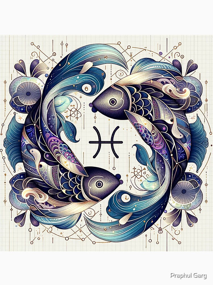 Pisces: Zodiac Series by Praphul Garg