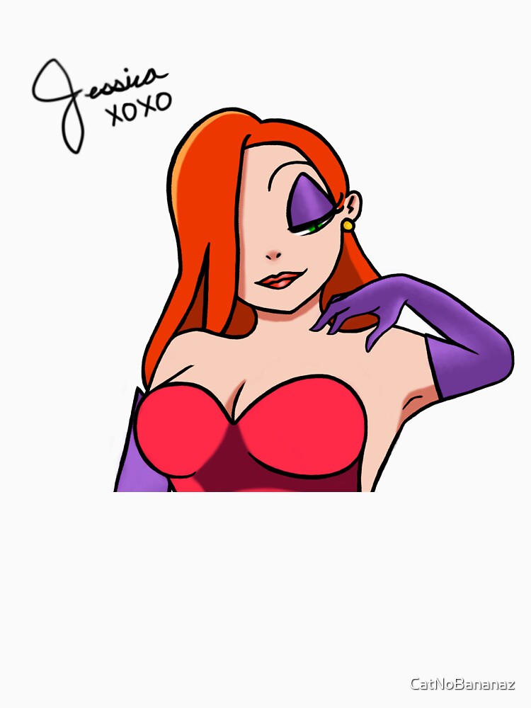 Jessica Rabbit Classic Pin-up by CatNoBananaz