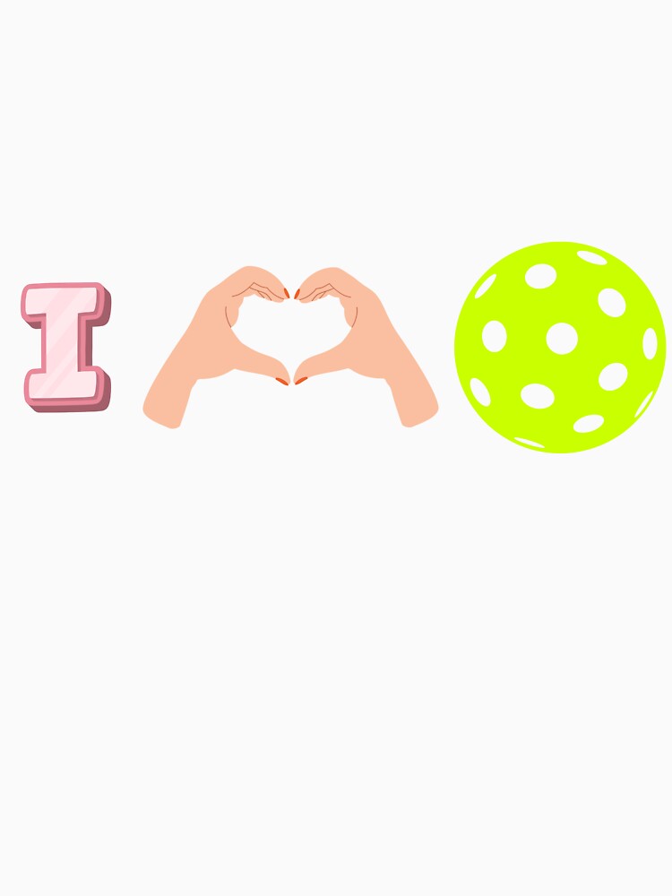 I Love Pickleball by LuvWare