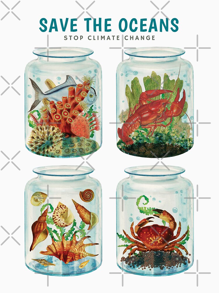 Save the Oceans into a Bottle by KewaleeTee
