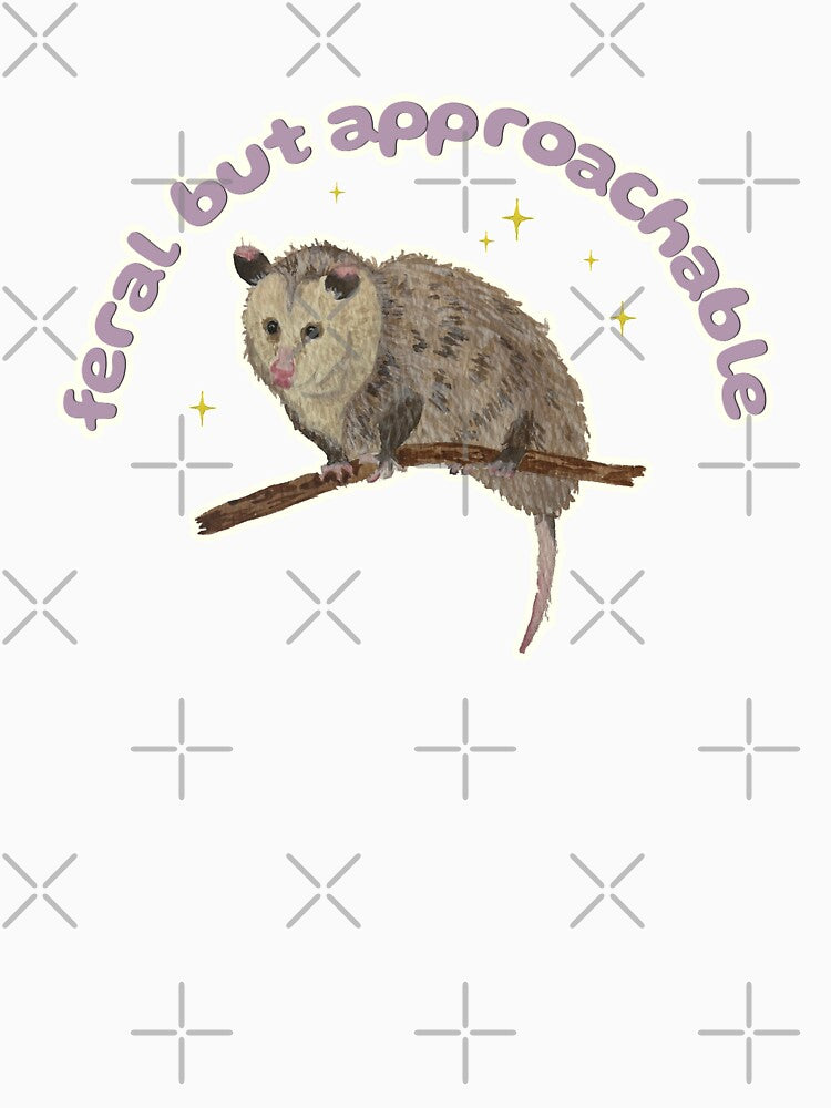 Feral but Approachable Nosferatu the Possum by Blackberries & Moss