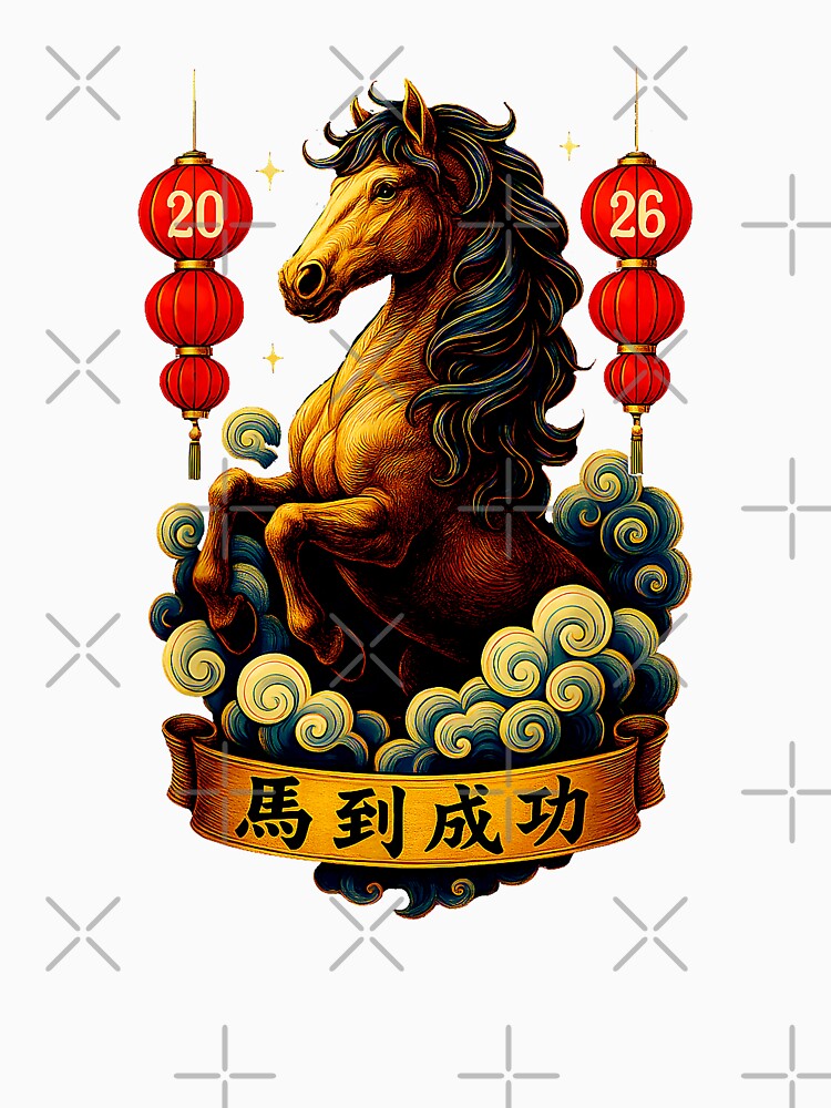 2026 Horse Lunar New Year Prosperity by MerchDeviant