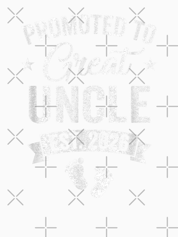 Promoted To Great Uncle Est. 2026 Expectant Family by MerchDeviant