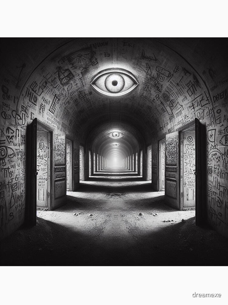 Liminal Space Eye of Providence by dreamexe