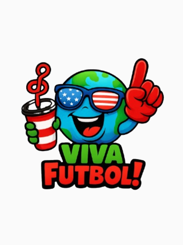 Viva Futbol Funny World Cup 2026 Soccer by Pixanova