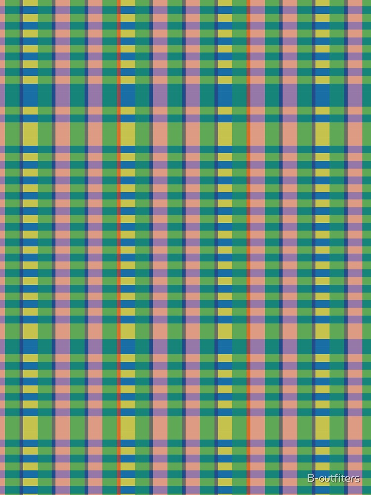 Danish pastel colorful ecletic pattern by B-outfiters