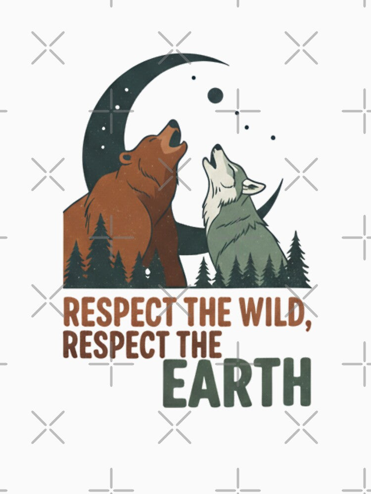 Respect the Wild, Respect the Earth by PGRprint