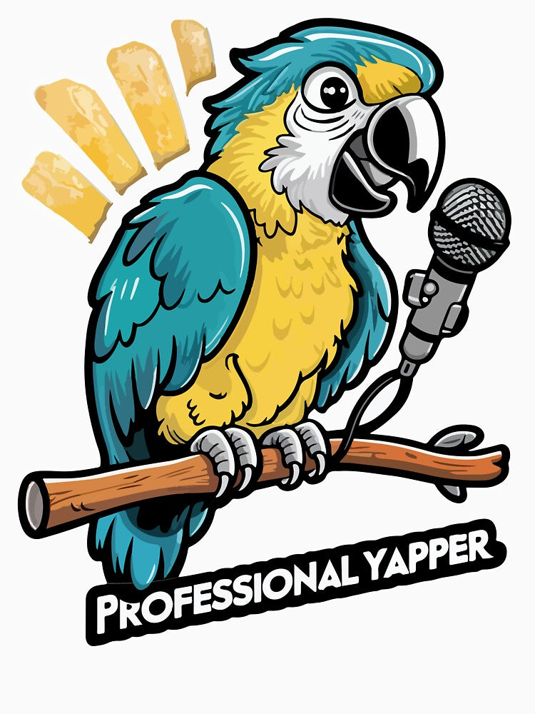 Professional Yapper Funny by Oualid Art