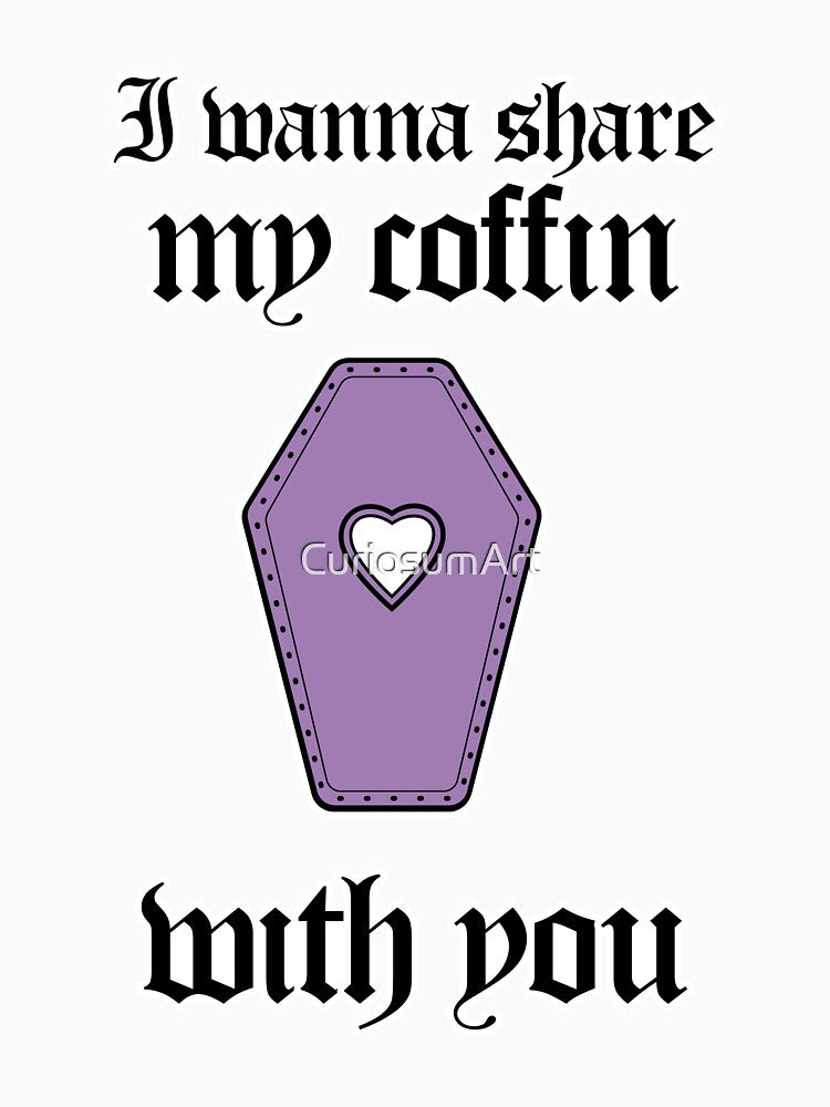 Share my coffin dots - gothic valentine's day by CuriosumArt