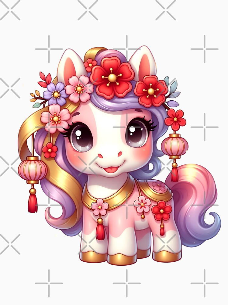 Kawaii Stallion Lunar New Year 2026 by GrumpySableye