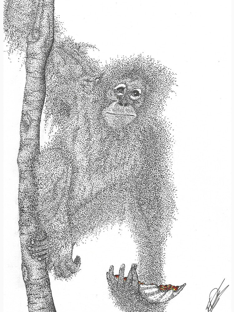 Palm Oil Orangutan by F5D