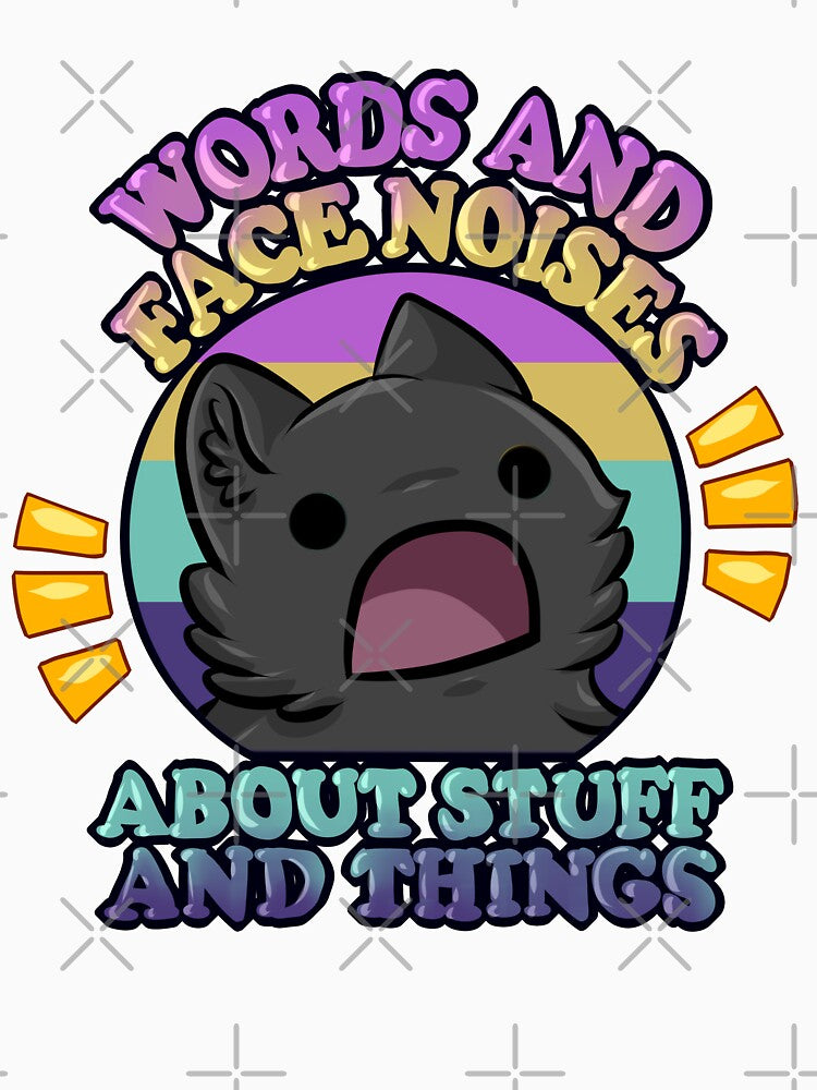 Funny ADHD Cat Shirt - Neurodivergent Humor - Chaotic Black Cat Goth Graphic - Alt Gamer Meme by ZomBPoofy
