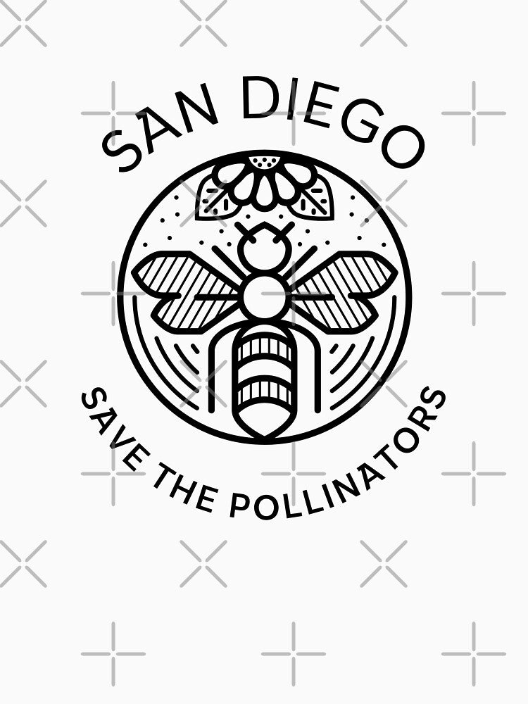 Save the Pollinators, San Diego by Farprintod