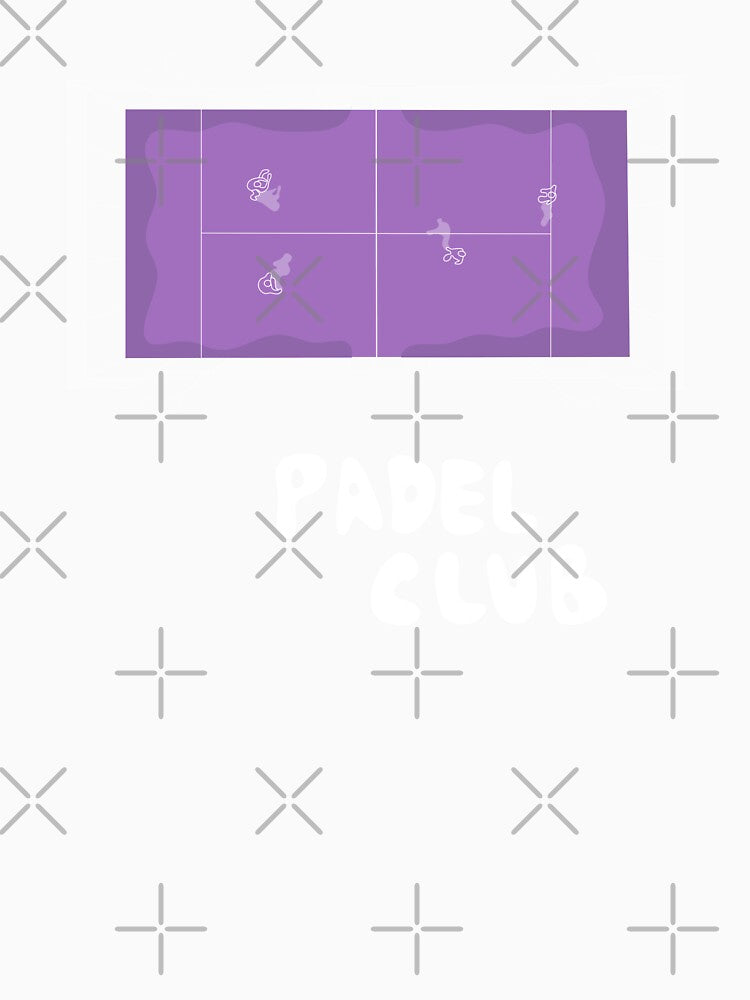 Padel court, Padel club, Purple by Mouyouu
