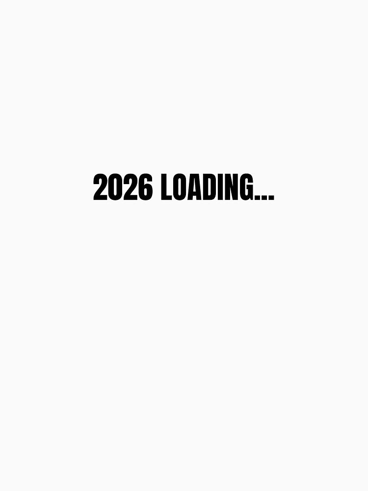 Minimalist 2026 Loading Modern Black Typography by Neveza