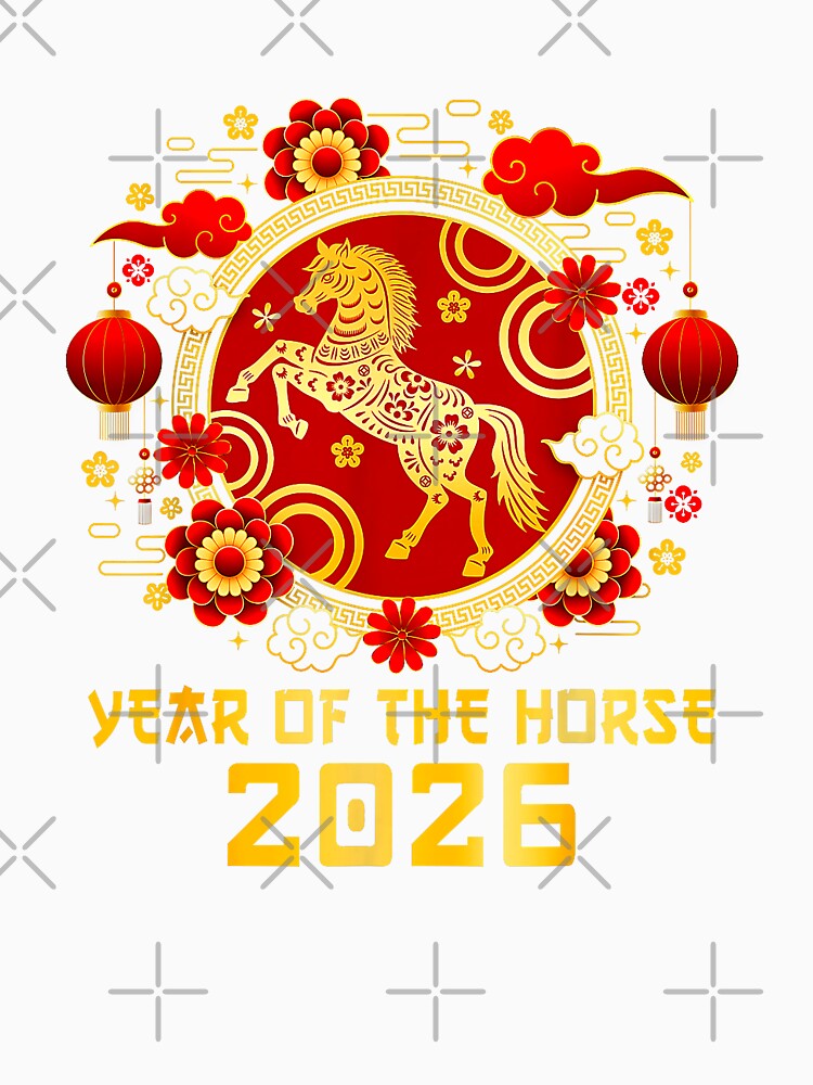 Year Of The Horse 2026 Chinese New Year Zodiac by Animal-Replicas