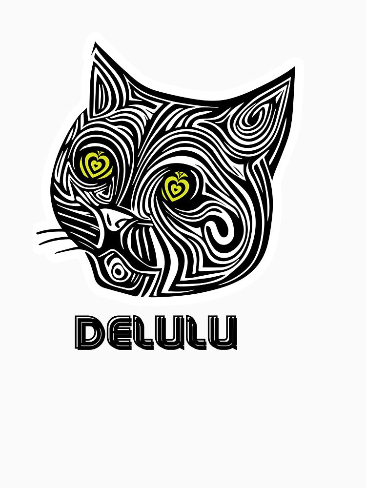 Delulu Cat by InkWhirl