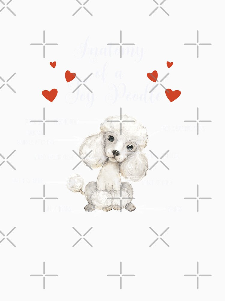 Copy of Anatomy of a poodle- white by Mumzy2many
