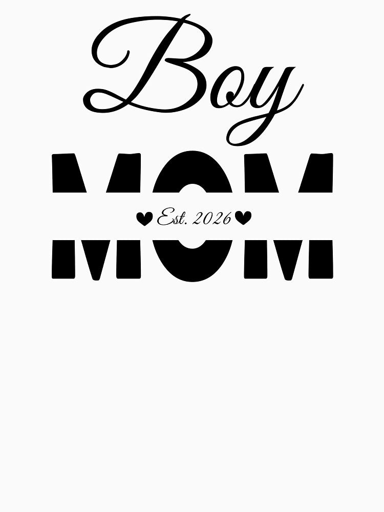 Boy Mom Est. 2026 by JeweledDesigns