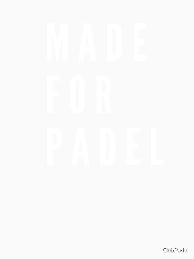 Made For Padel by ClubPadel
