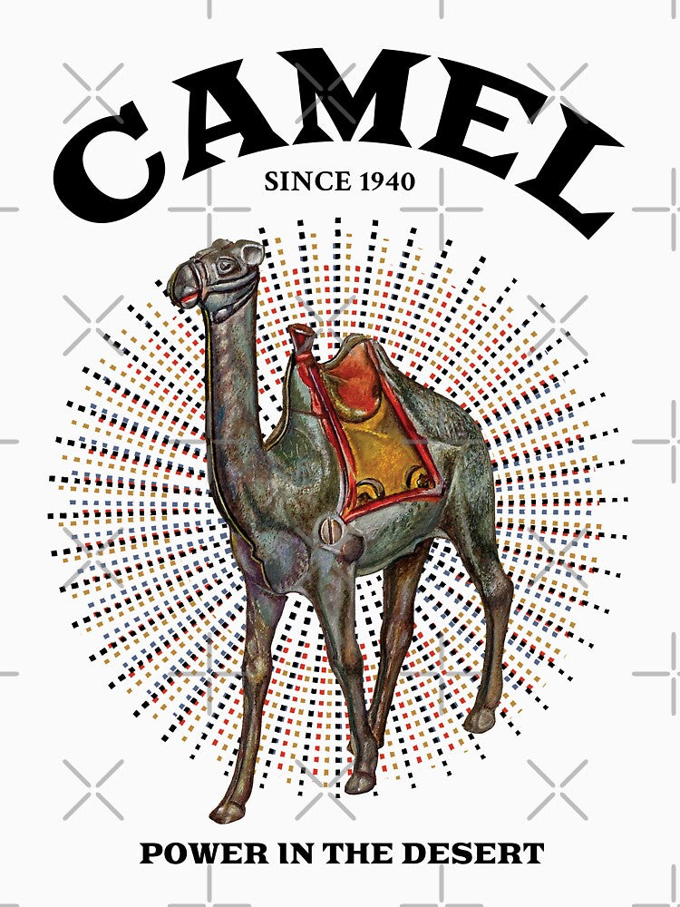 The Camel Power in the desert by KewaleeTee