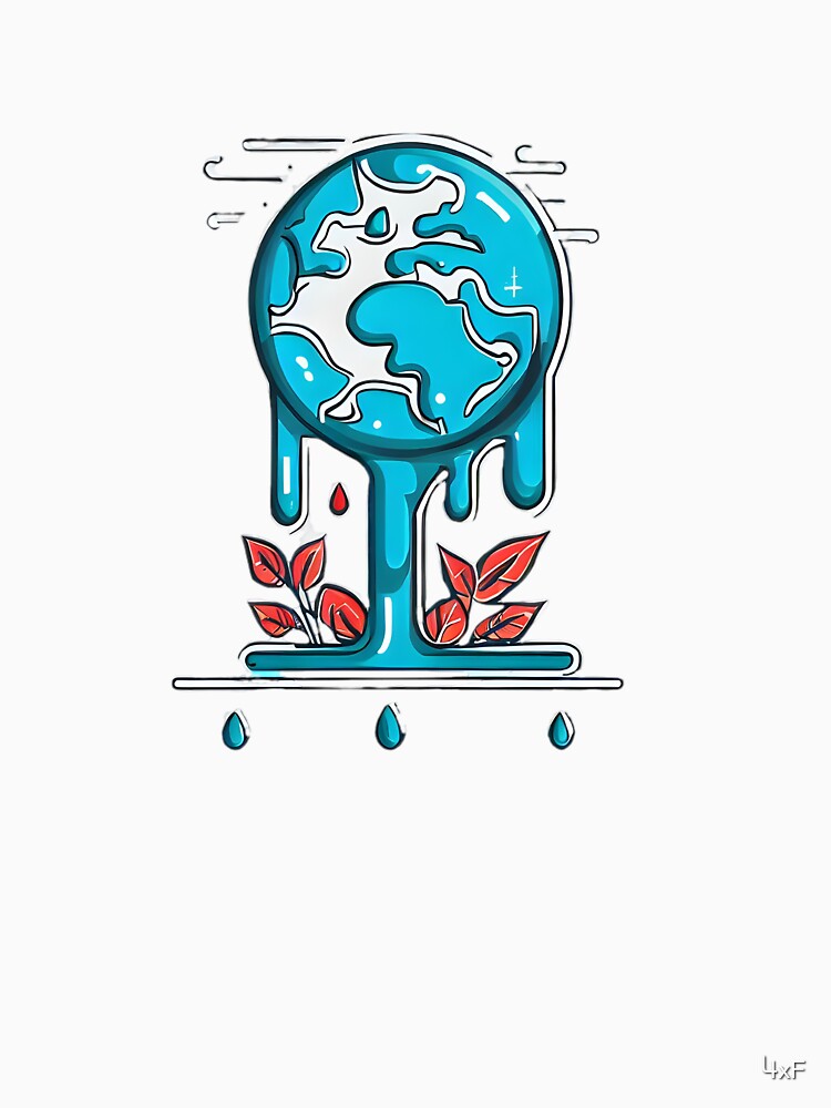 Global Warming  The earth is melting PLASTIC BAG FREE recycling plastic free day cop Save the earth from melting save the world  go green save the planet Barbenheimer Day save the turtles zero waste by 4xF