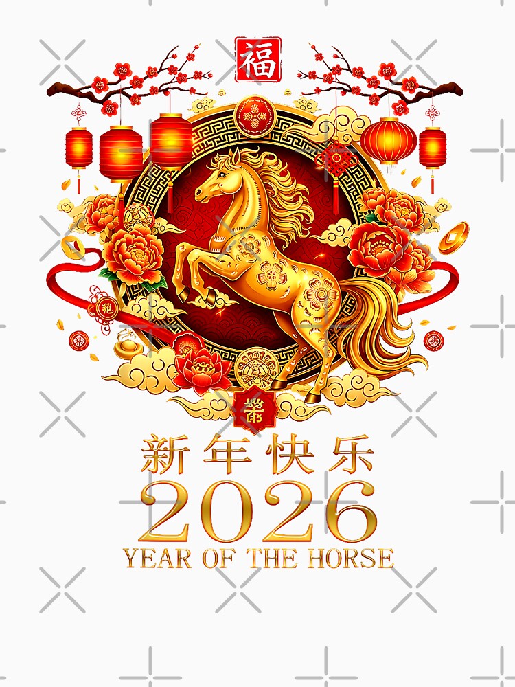 Happy New Year 2026 Year Of The Horse by Animal-Replicas
