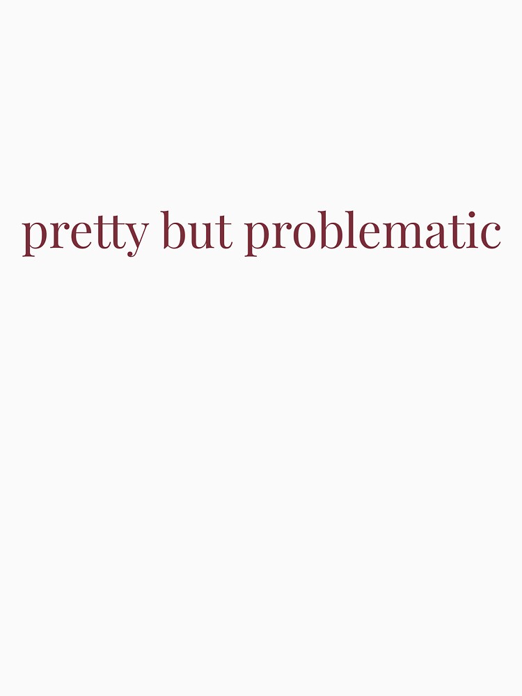 pretty but problematic – minimalist typography design by thewellnessedit