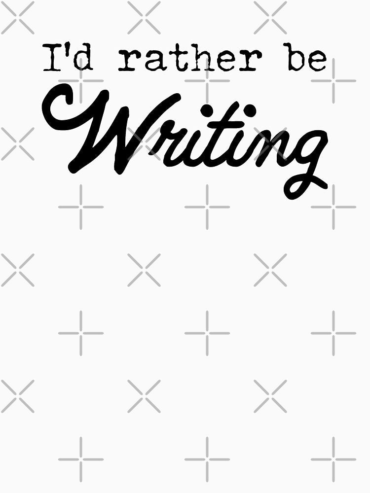 I'd rather be writing.  For authors and creative writing by Peter Orum