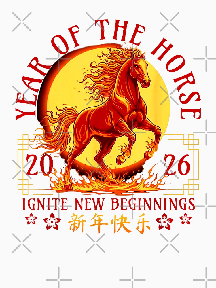 Year Of The Horse 2026  Chinese New Year by Animal-Replicas