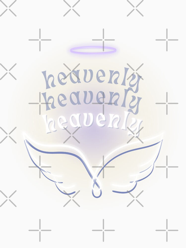 Dreamy Heavenly Angelcore Typography by dyeaday
