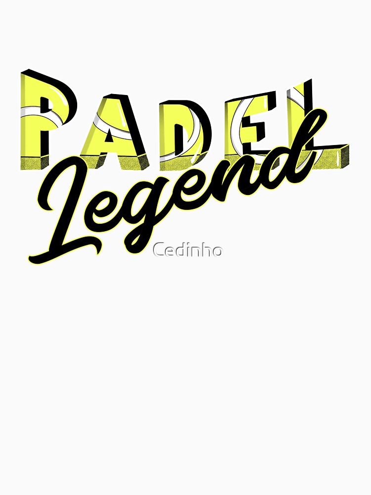 Padel legend among padel players for padel tournament winner by Cedinho