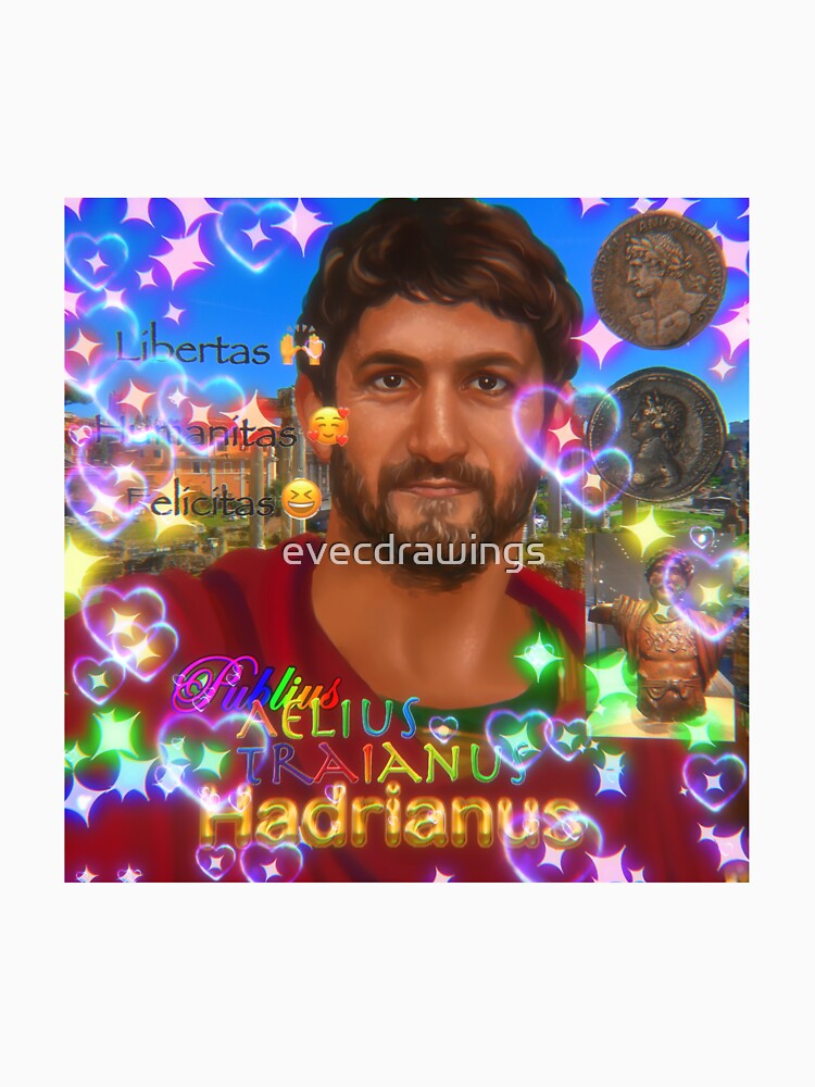 Emperor Hadrian web nostalgia II (with hearts?) by evecdrawings