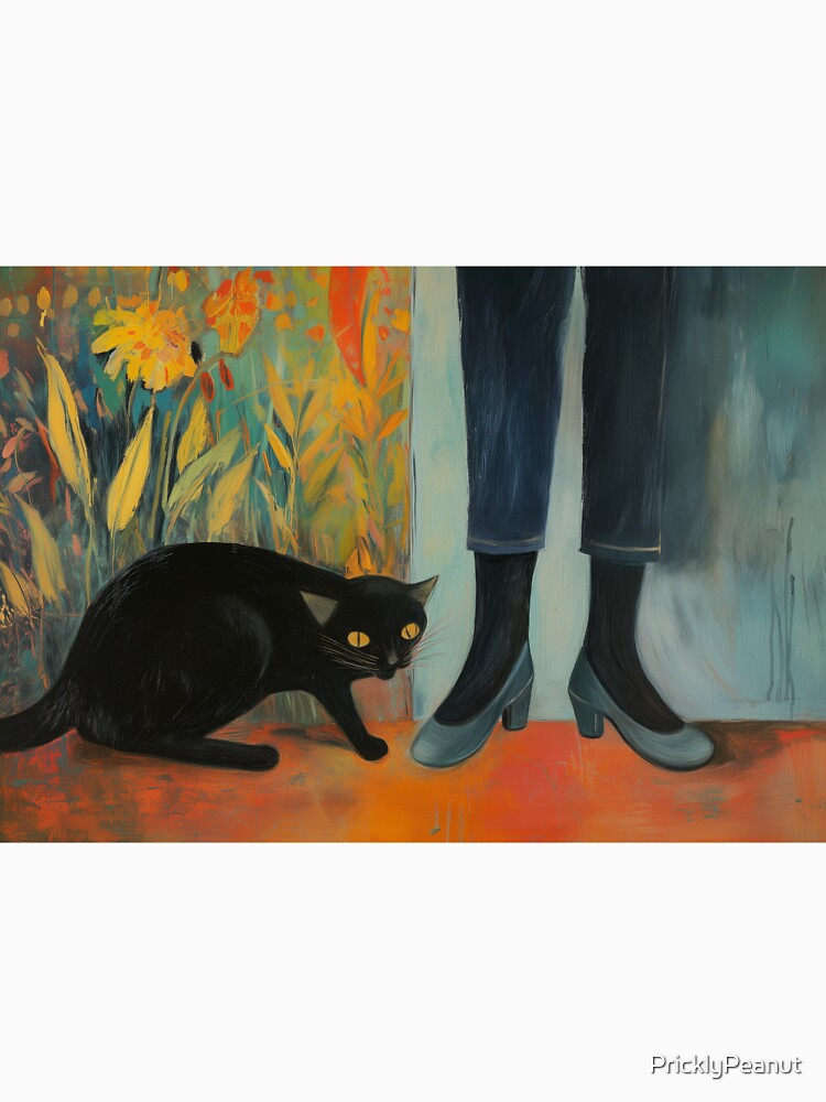 Protective black cat by PricklyPeanut