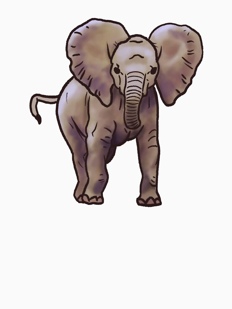 Protect the Cute Baby Elephant by Lil-Guppy-Gifts