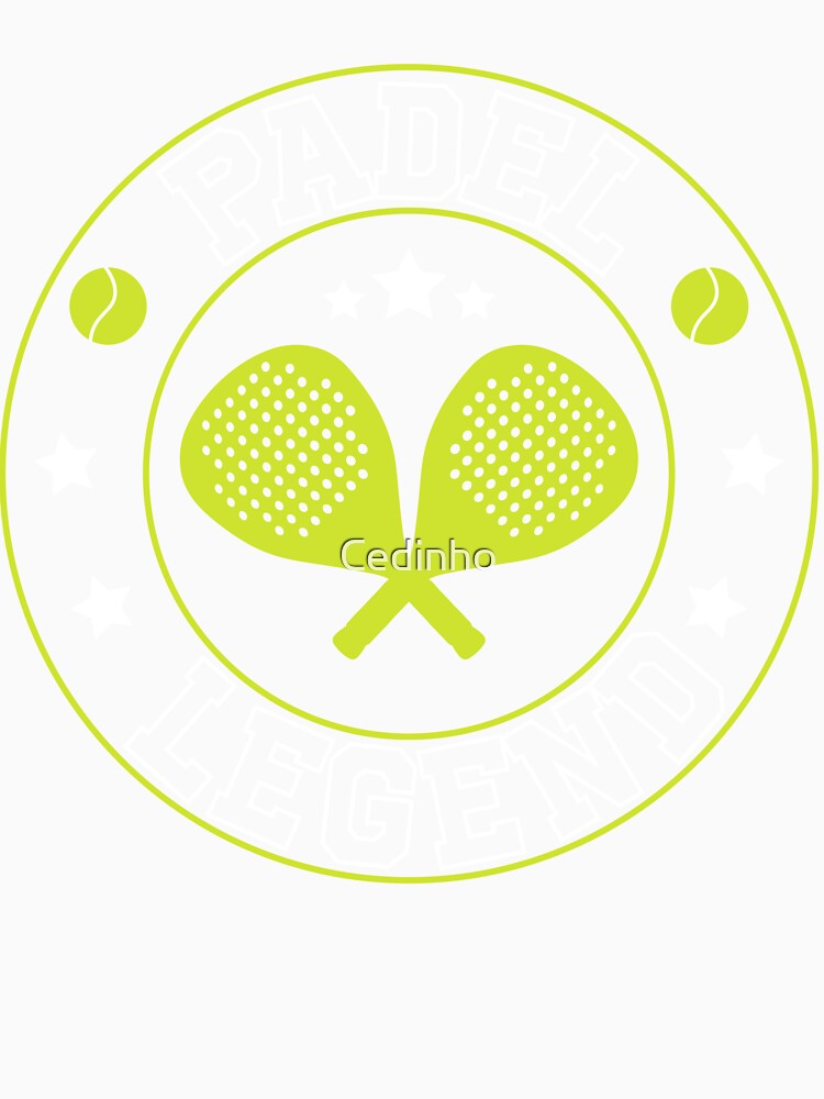 Official Padel Legend Outfit Certified Padel Legend by Cedinho