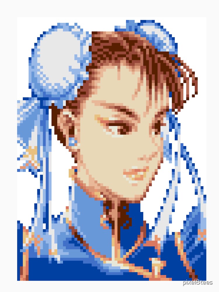 Super Street Fighter II - Chun Li by pixel8tees