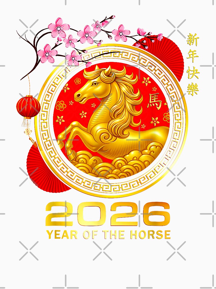 2026 Year Of The Horse Chinese New Year by Animal-Replicas