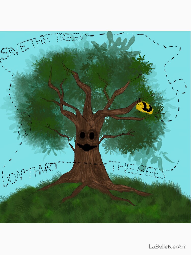 Mr. Creepy Tree by LaBelleMerArt