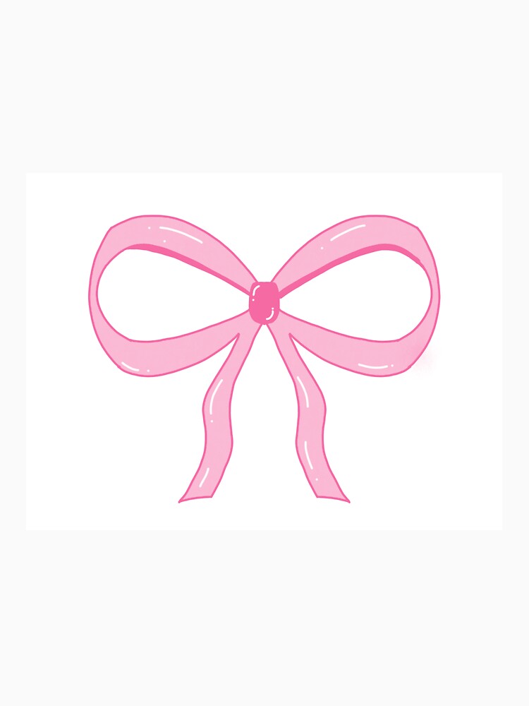 Simple pink bow by Dxanxi