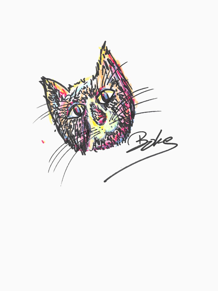 Messy Cat Portrait Boke by BOKEbyTC