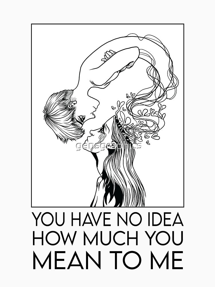 "You Have No Idea How Much You Mean To Me" Heartbreak by gensgraphics