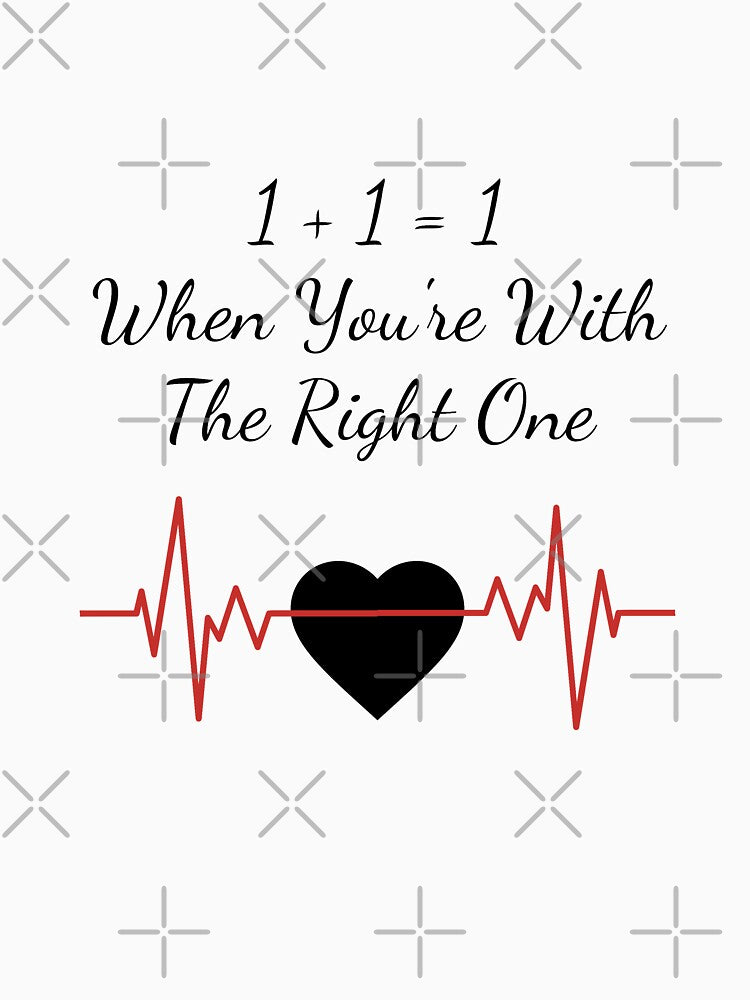 Math is cute beautiful and funny quote in black, white, and red by Simply-4-Earth