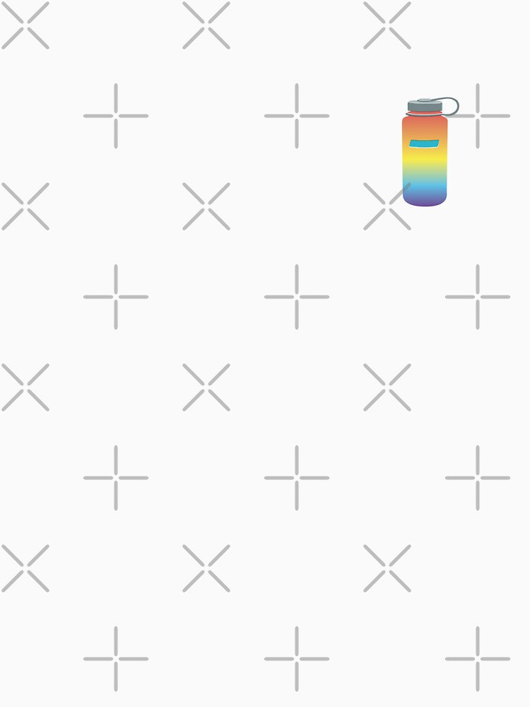 Nalgene LGBTQ Pride Colors - emotional support water bottle by maura41