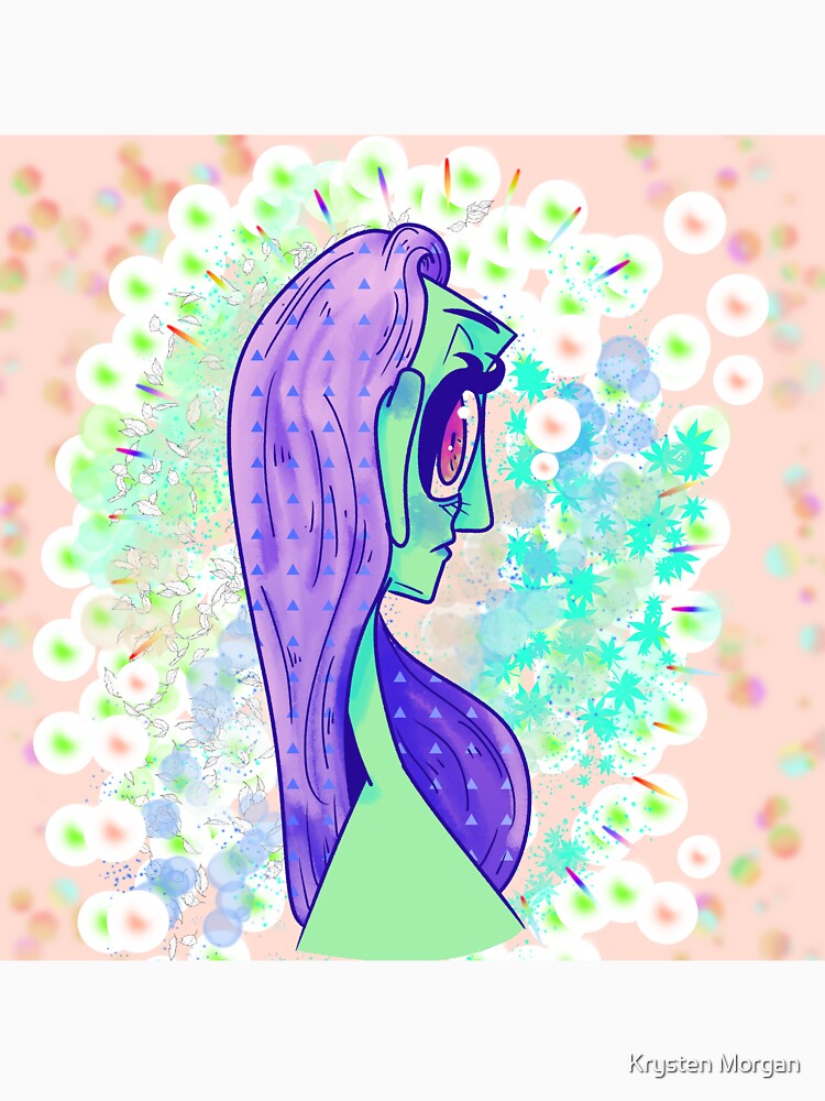 Trippy Portrait of a Girl by Humble's Warehouse