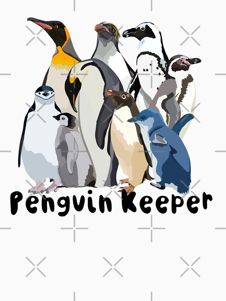 P is for Penguin Keeper Penguin Keeper – Wildlife Care and Conservation Design for Animal Lovers by PrettylittlepastelUk