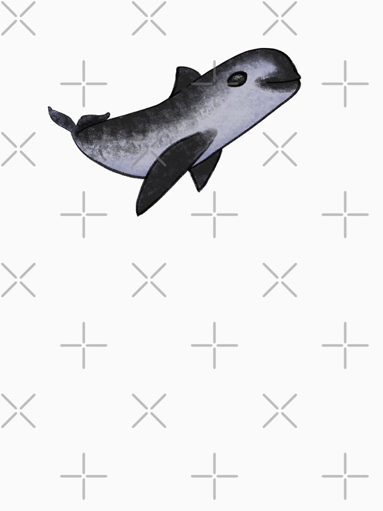 Cute Vaquita illustration by lucidrebelart