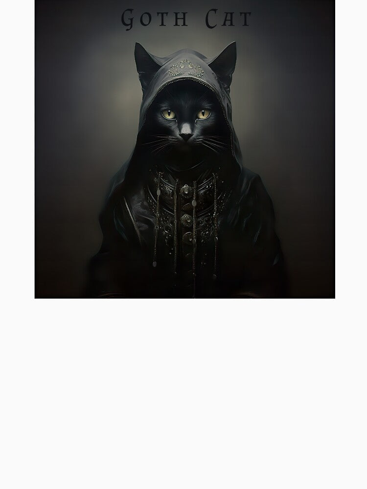 Goth Cat by jenmountainen